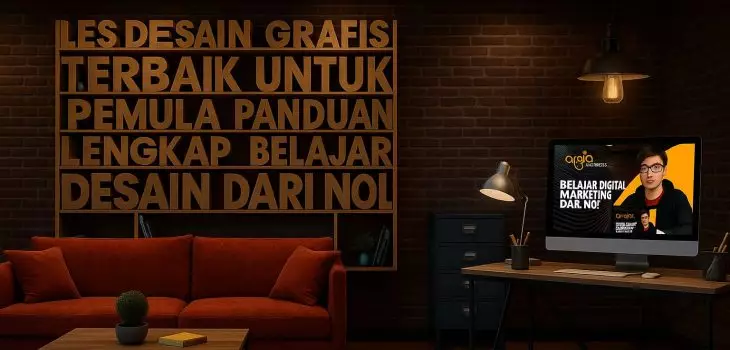 Les Desain Grafis Terbaik untuk Pemula: Panduan Lengkap Belajar Desain dari Nol
