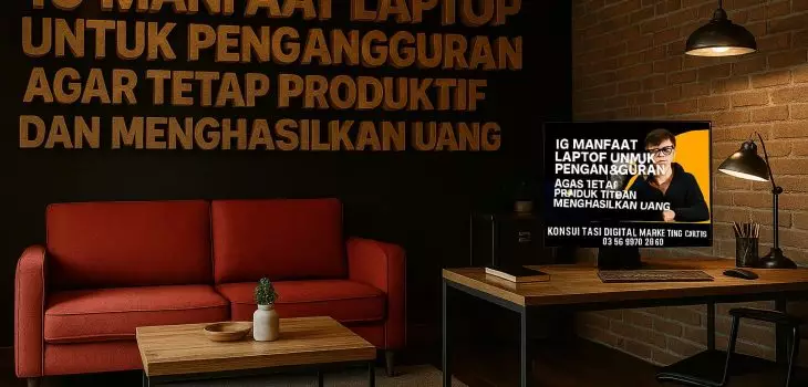 16 Manfaat Laptop untuk Pengangguran agar Tetap Produktif dan Menghasilkan Uang
