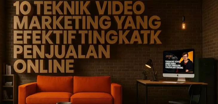 10 Teknik Video Marketing yang Terbukti Efektif Tingkatkan Penjualan Online