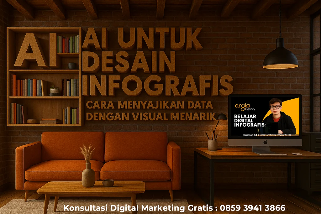 AI untuk desain infografis