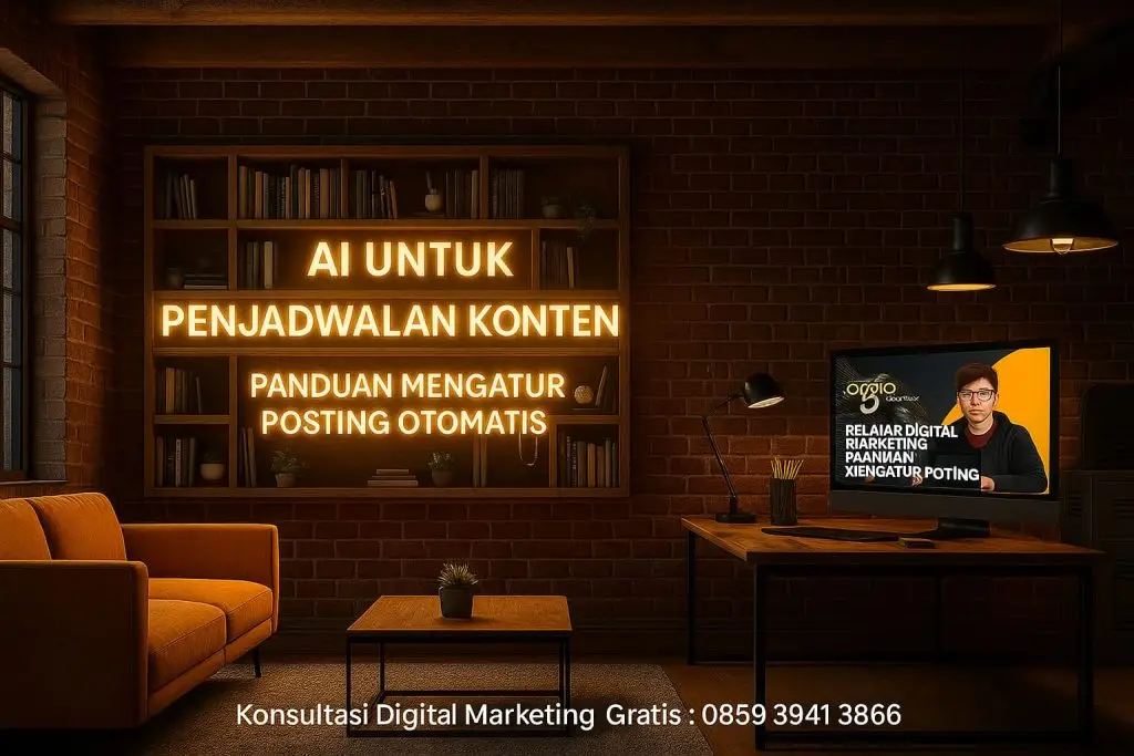 AI untuk Penjadwalan Konten