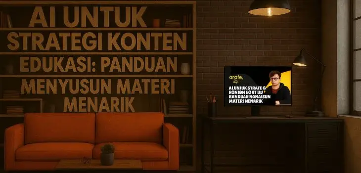 AI untuk Strategi Konten Edukasi: Panduan Menyusun Materi Menarik