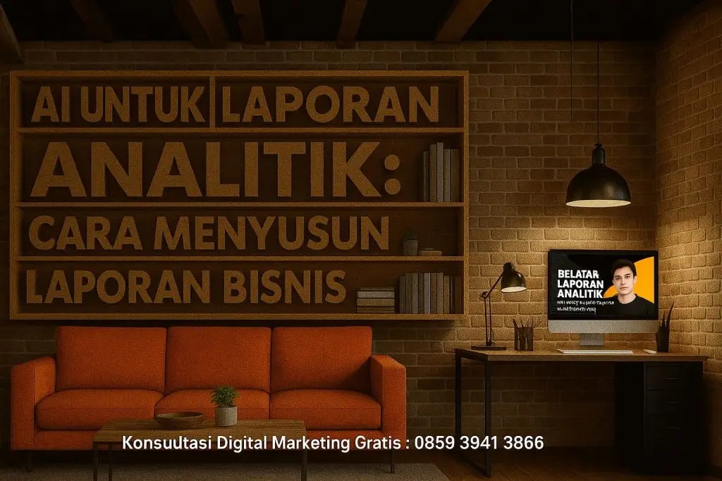 AI untuk laporan analitik