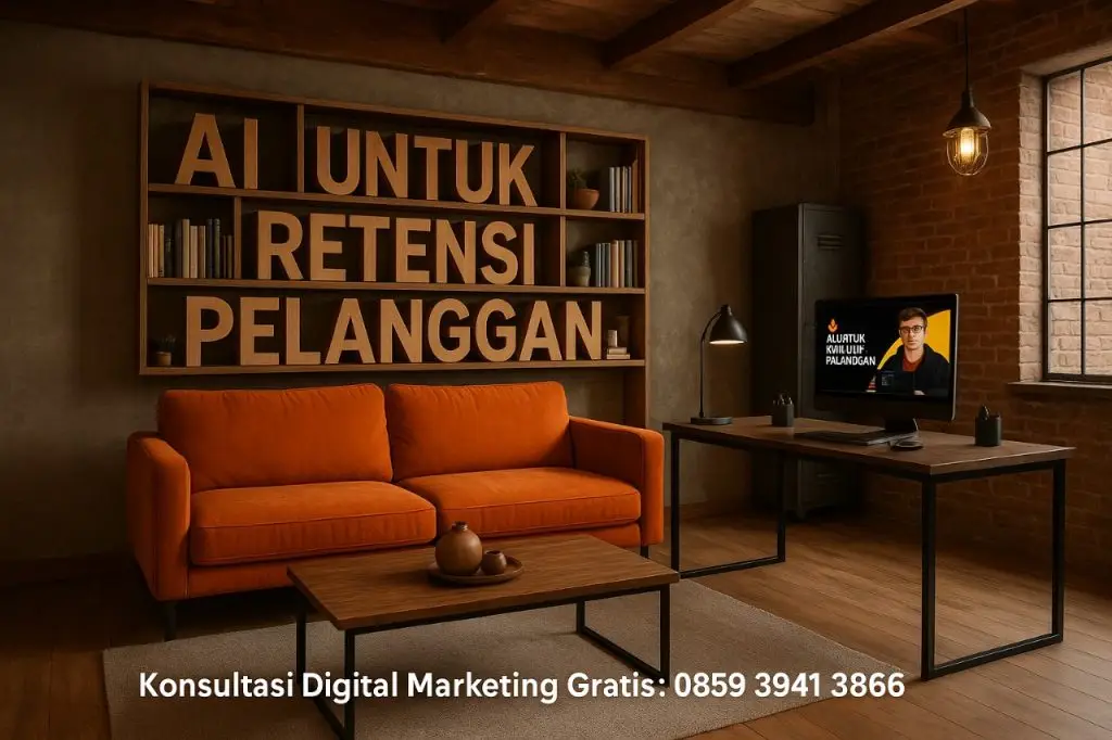 AI untuk retensi pelanggan