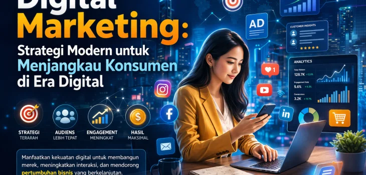 Digital Marketing: Strategi Modern untuk Menjangkau Konsumen di Era Digital
